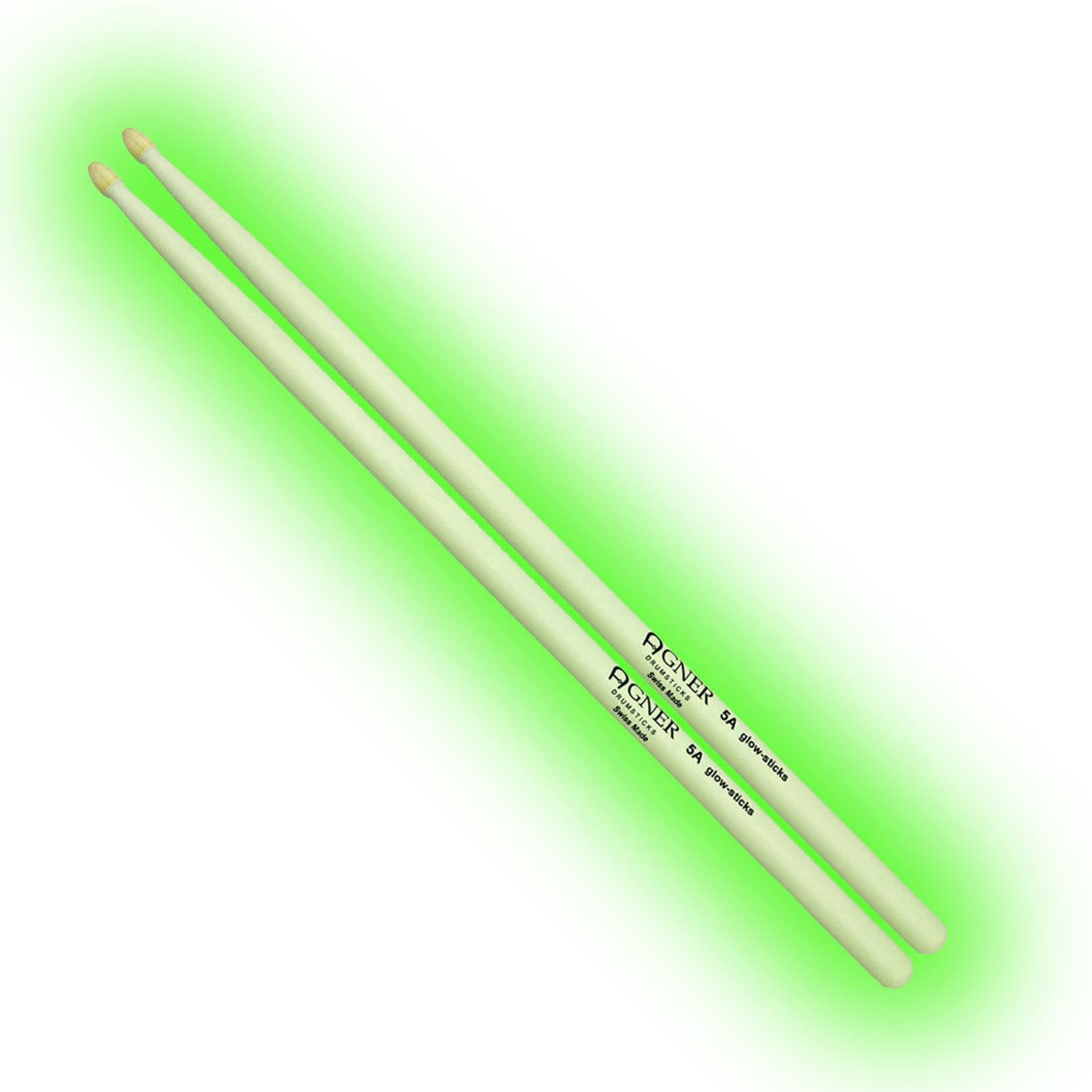 Drumsticks Agner Schlagzeugstöcke 5A UV Glow