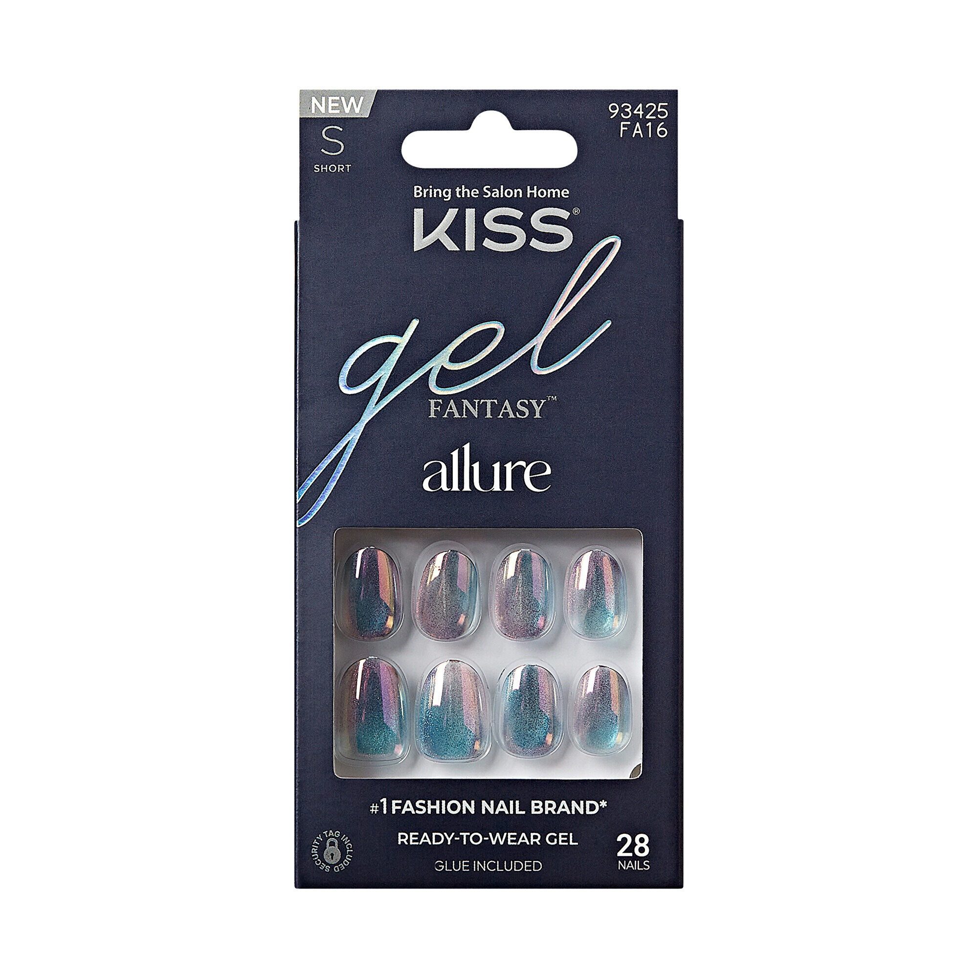 Kiss Nageldesign Zubehör Gelnägel Gel Fantasy Allure (Change Chance) 28 Stück