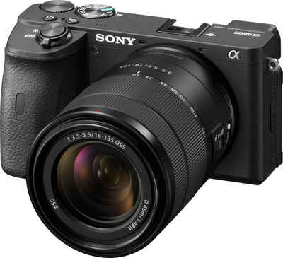 Sony Alpha 6600 + SEL18135 Systemkamera (SEL18135, 24,2 MP, Bluetooth, NFC, WLAN (Wi-Fi)
