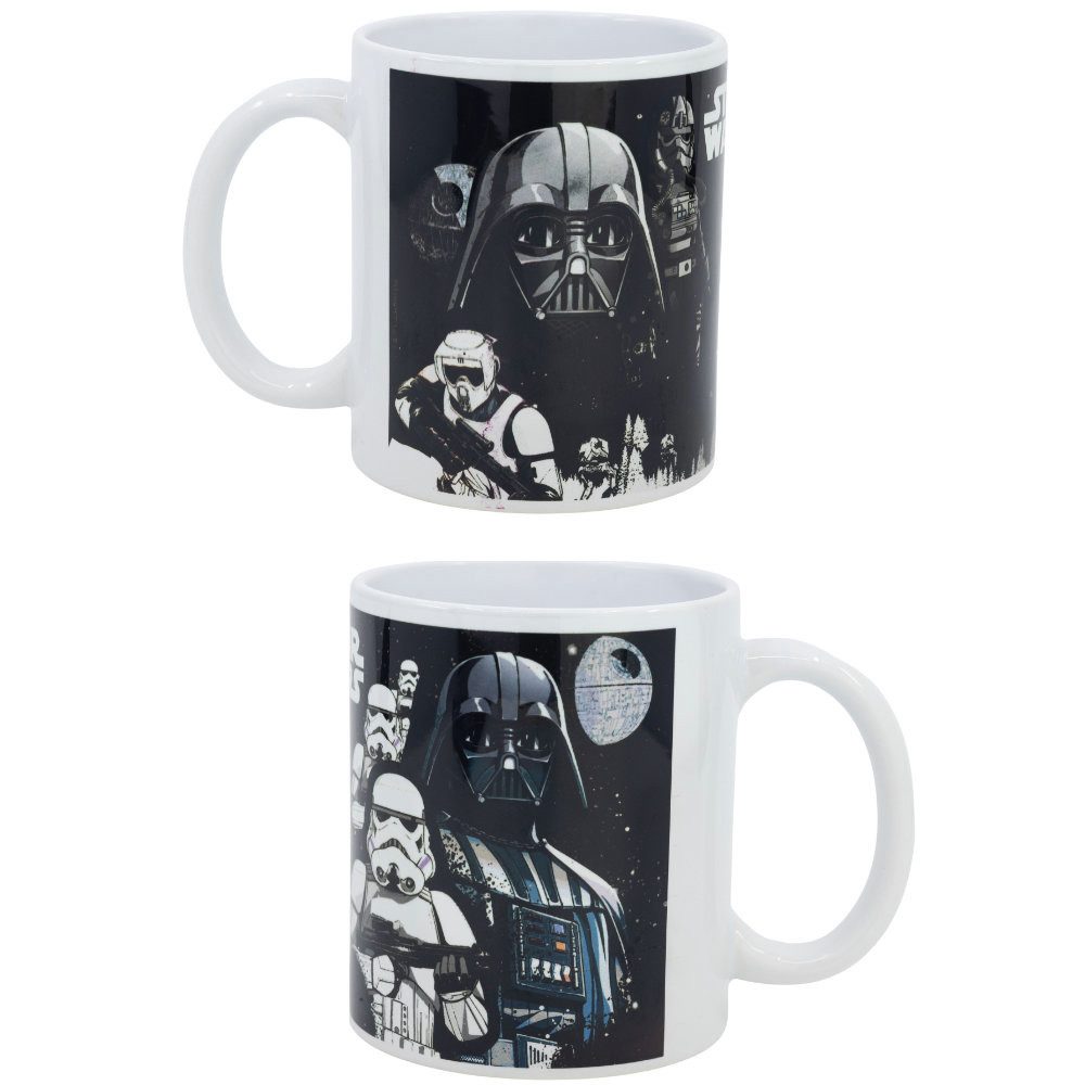 Disney Tasse Star Wars Darth Vader Storm Trooper Teetasse Kaffeetasse, Keramik