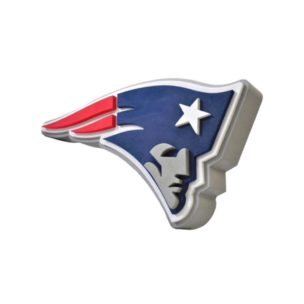 New England Patriots Wanddekoobjekt New England Patriots FanFoam Super Size Wall Sign