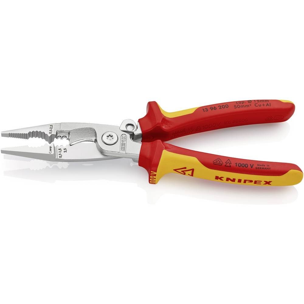 Knipex Abisolierzange Elektro-Installationszange 13 96 200