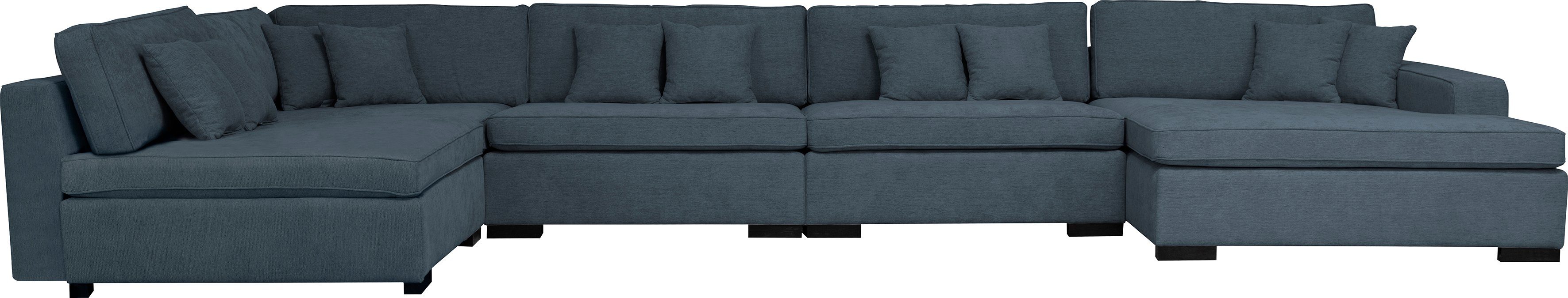 Home affaire Wohnlandschaft Skara U-Form, Lounge-Sofa günstig online kaufen