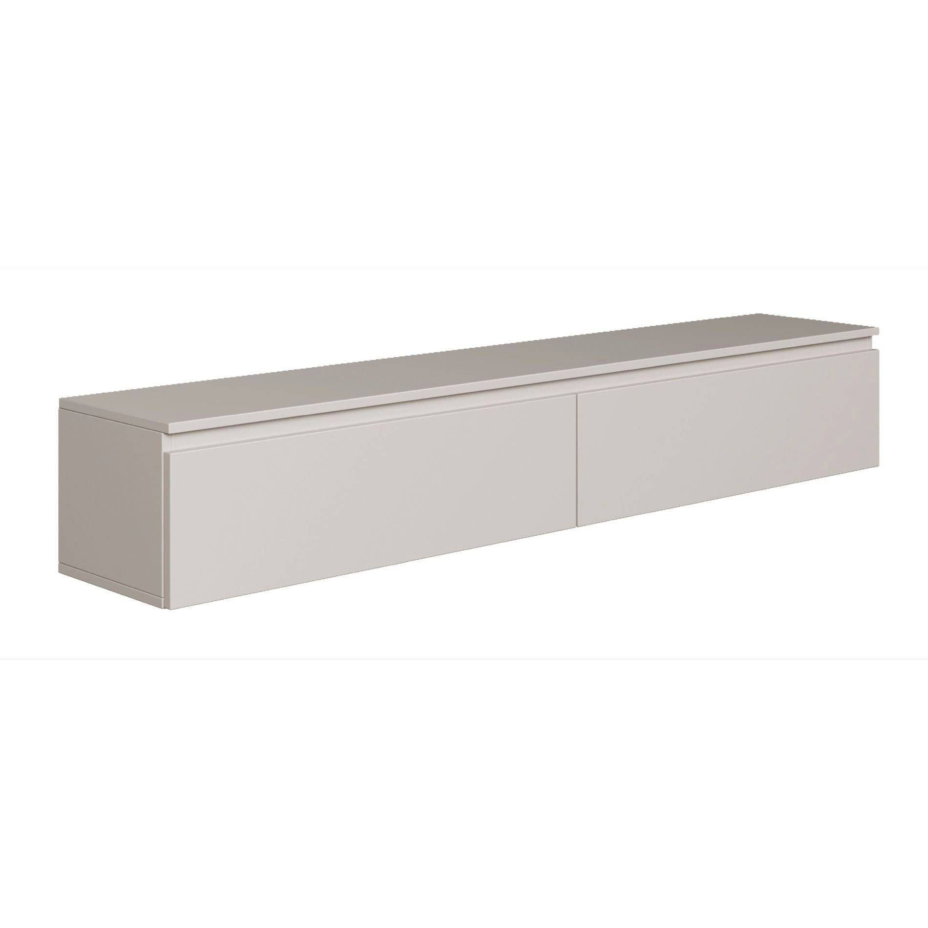 Selsey TV-Schrank BEMMI Hängendes TV-Möbel mit Klappenfächern, 4 Breiten, matt, minimalistisch