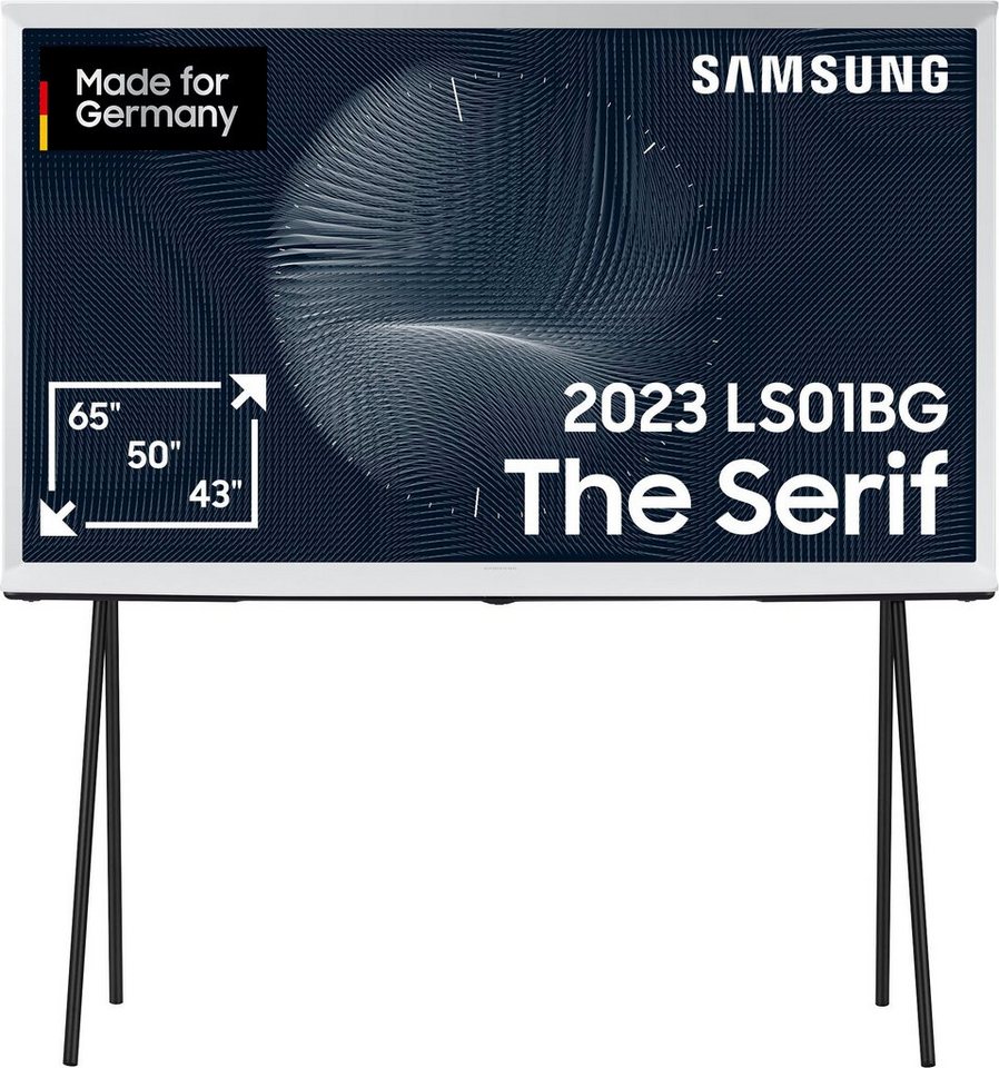 Samsung GQ55LS01BGU LED-Fernseher (138 cm/55 Zoll, Google TV, Smart-TV, Mattes Display, QLED-Bildqualität, Abnehmbare Standfüße) weiß ! RABATT: 38.52% Samsung GQ55LS01BGU LED-Fernseher (138 cm/55 Zoll, Google TV, Smart-TV, Mattes Display, QLED-Bildqualität, Abnehmbare Standfüße) weiß ! RABATT: 38.52%