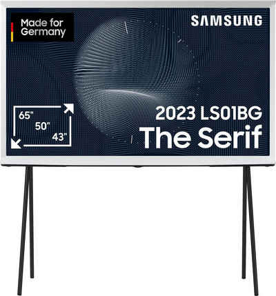 Samsung GQ55LS01BGU LED-Fernseher (138 cm/55 Zoll, Google TV, Smart-TV, Mattes Display, QLED-Bildqualität, Abnehmbare Standfüße)