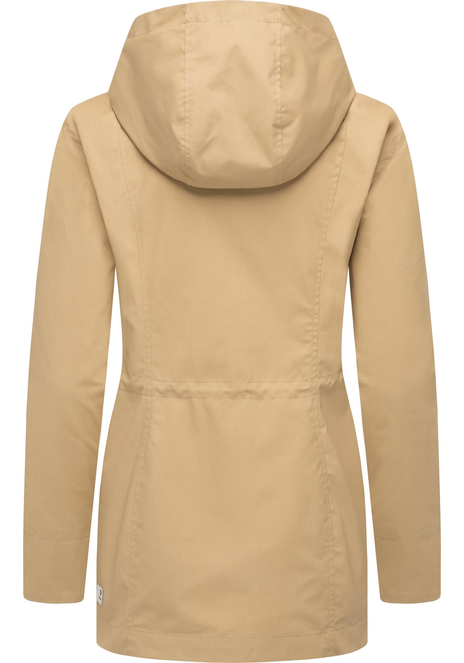 Ragwear Outdoorjacke Monadetta A Leichte Kapuzenjacke für die Übergangszeit
