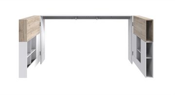 freiraum Regal-Schreibtisch Juist Plus, 216 x 115 x 61 cm (B/H/T)