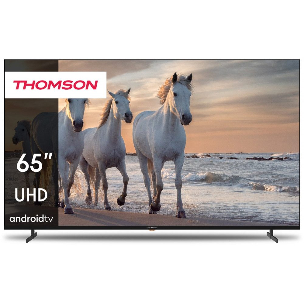 Thomson 5S13W LCD-LED Fernseher (65 Zoll, Ultra HD, WLAN integriert, Android TV für einfache Nutzung)