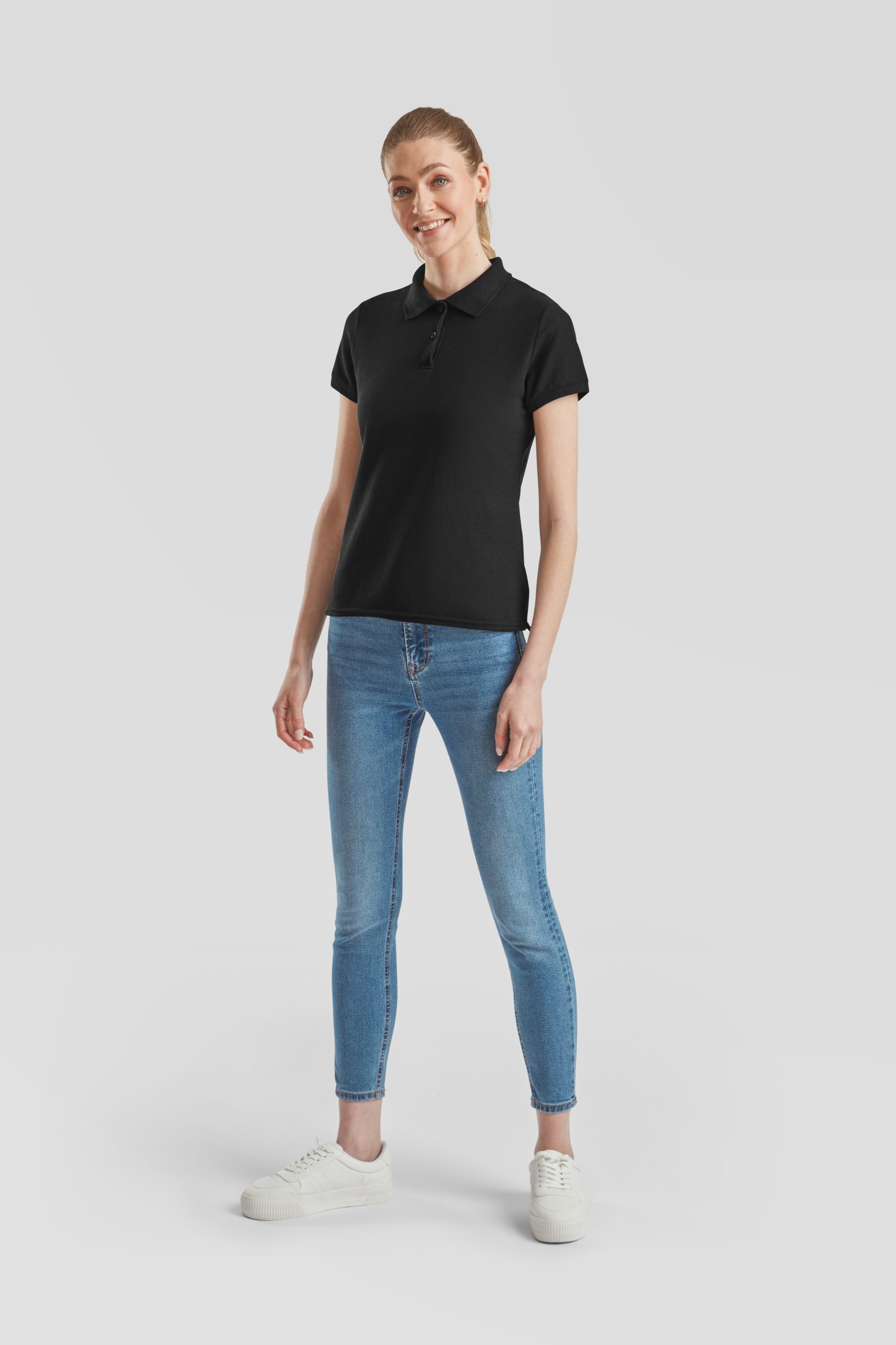 Fruit of the Loom Poloshirt Fruit of the Loom 65/35 Polo Lady-Fit  günstig online kaufen