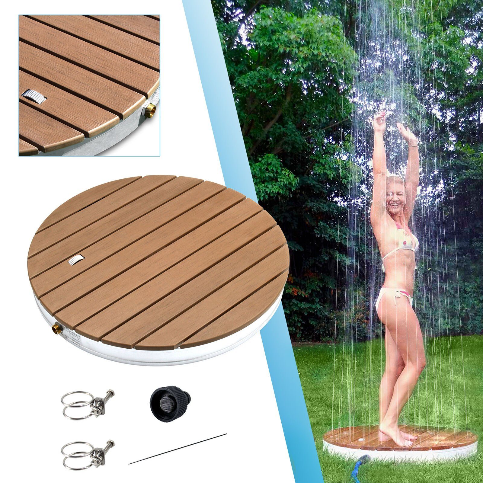 @tec Gartendusche MyGarden Gartendusche aus WPC, günstig online kaufen