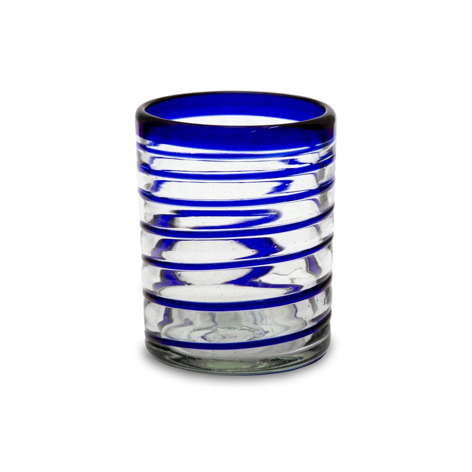 mitienda Glas Gläser Set spirale blau 4er