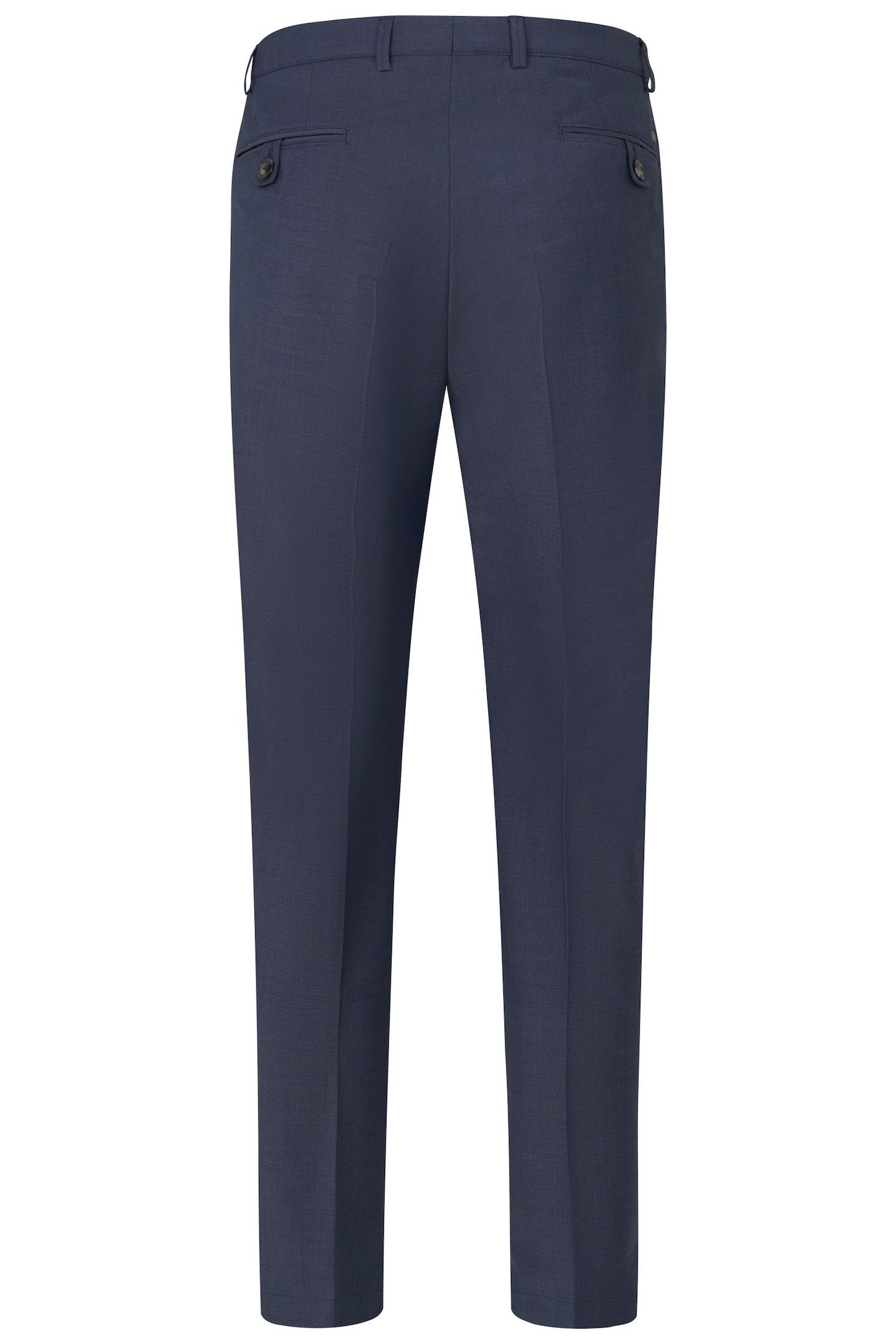 bugatti Bundfaltenhose mit Stretch und Bundfalten