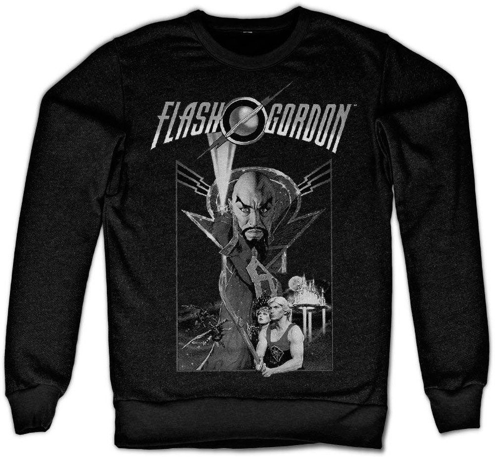 Flash Gordon Rundhalspullover Vintage Poster Sweatshirt