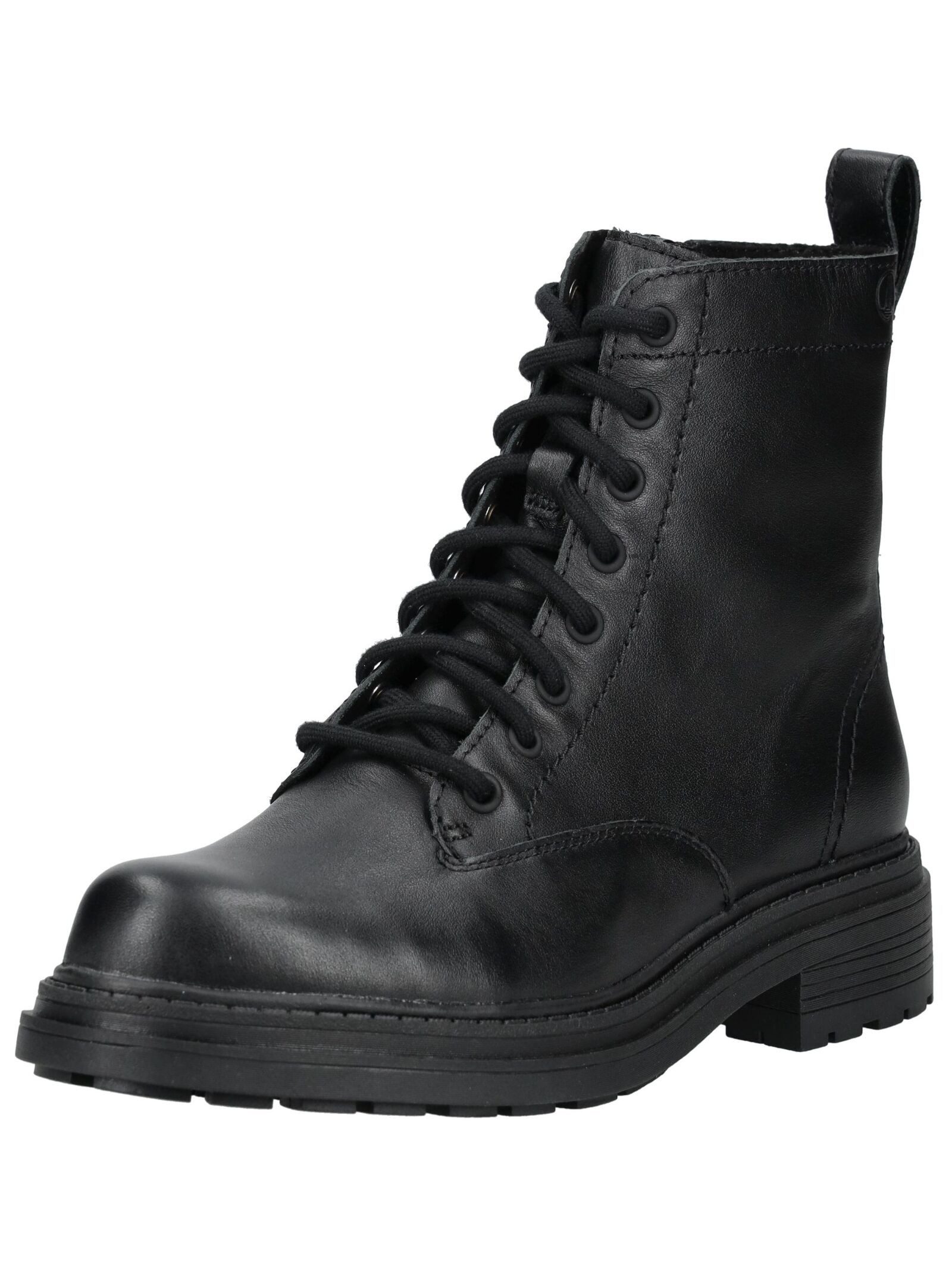 Clarks Stiefelette Leder Schnürstiefelette