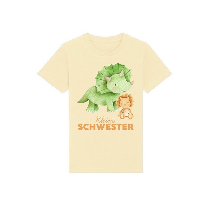 wat? Apparel Print-Shirt Dinosaurier 07 Kleine Schwester (1-tlg)