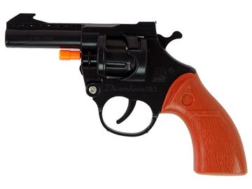 LEAN Toys Wasserpistole Revolver Mützenpistole Cowboy Pistole Zündhütchen Waffe Magazin Gewehr