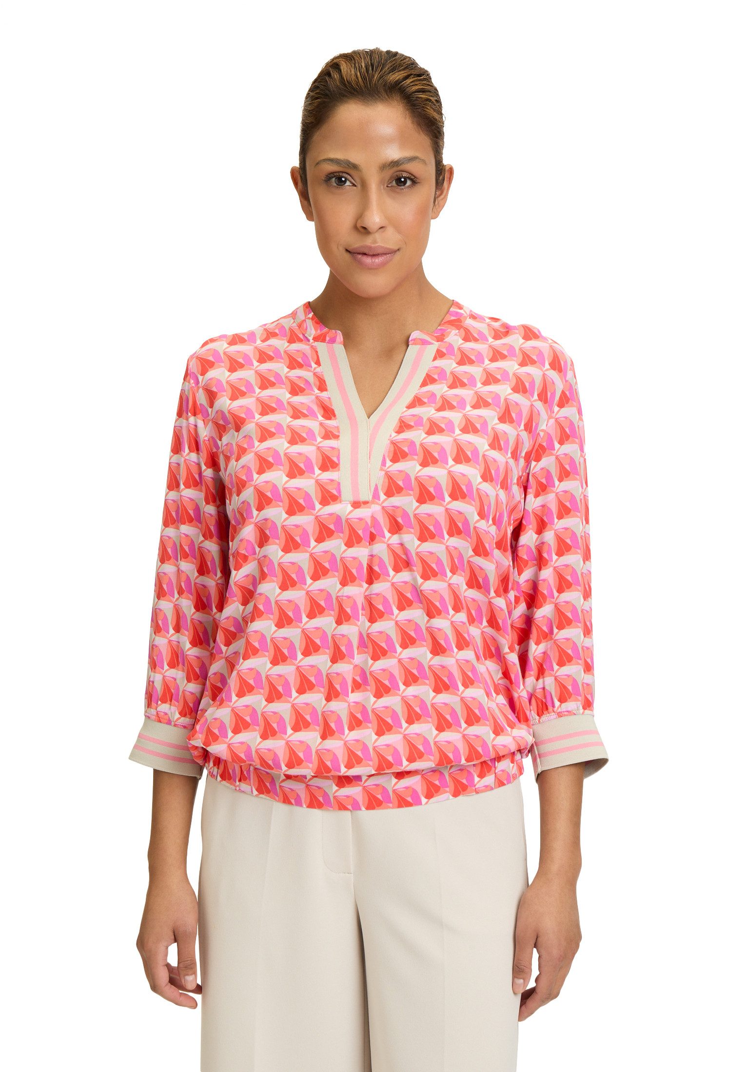 Schlupfbluse Betty Barclay Schlupfbluse mit Stehkragen
