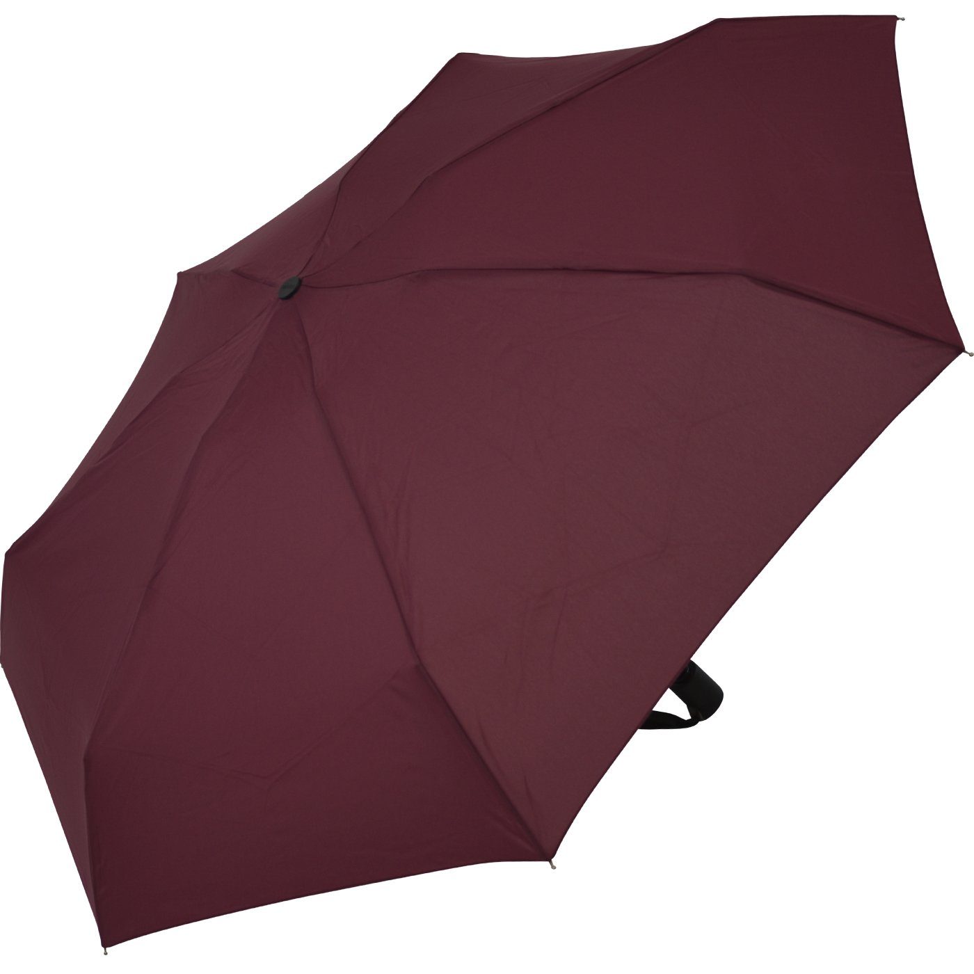 doppler® Taschenregenschirm Magic XS Carbonsteel Auf-Zu-Automatik ultra blue, kleiner Automatikschirm - stabil und elegant