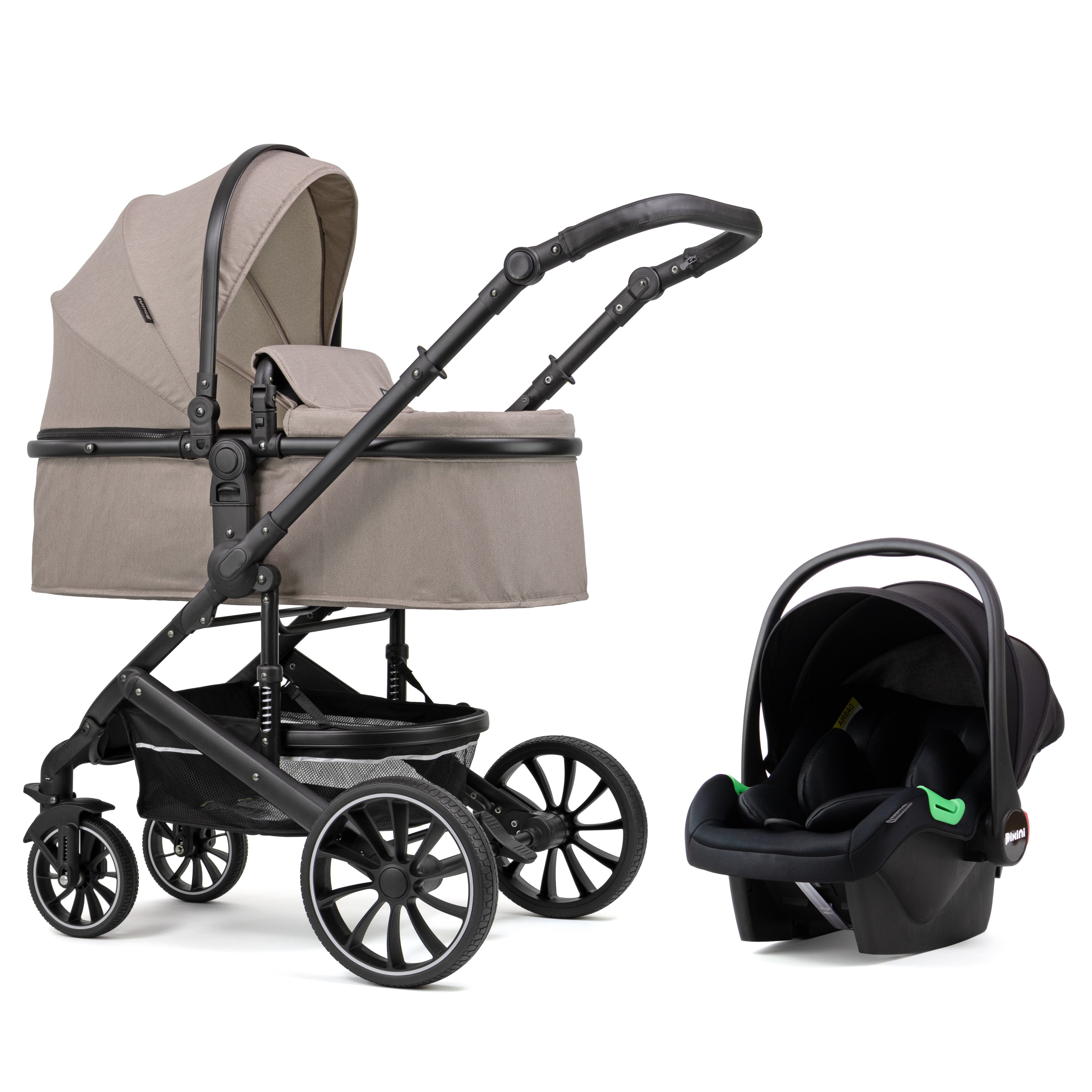 Kombi-Kinderwagen Pixini Kalani Kinderwagen 3in1 Set