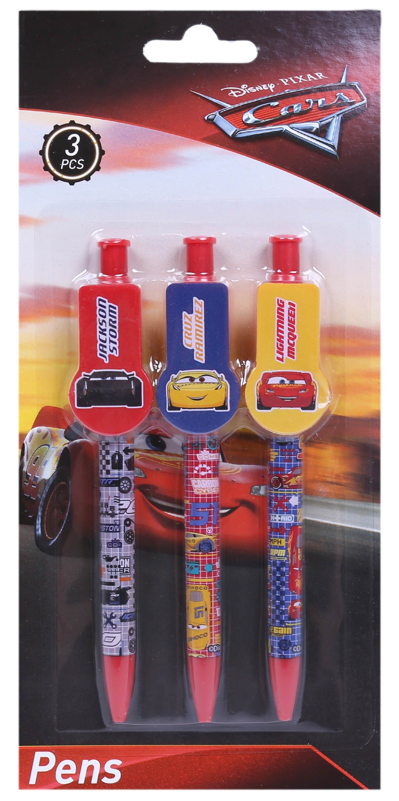 Disney Kugelschreiber 3x Kugelschreiber Cars DISNEY