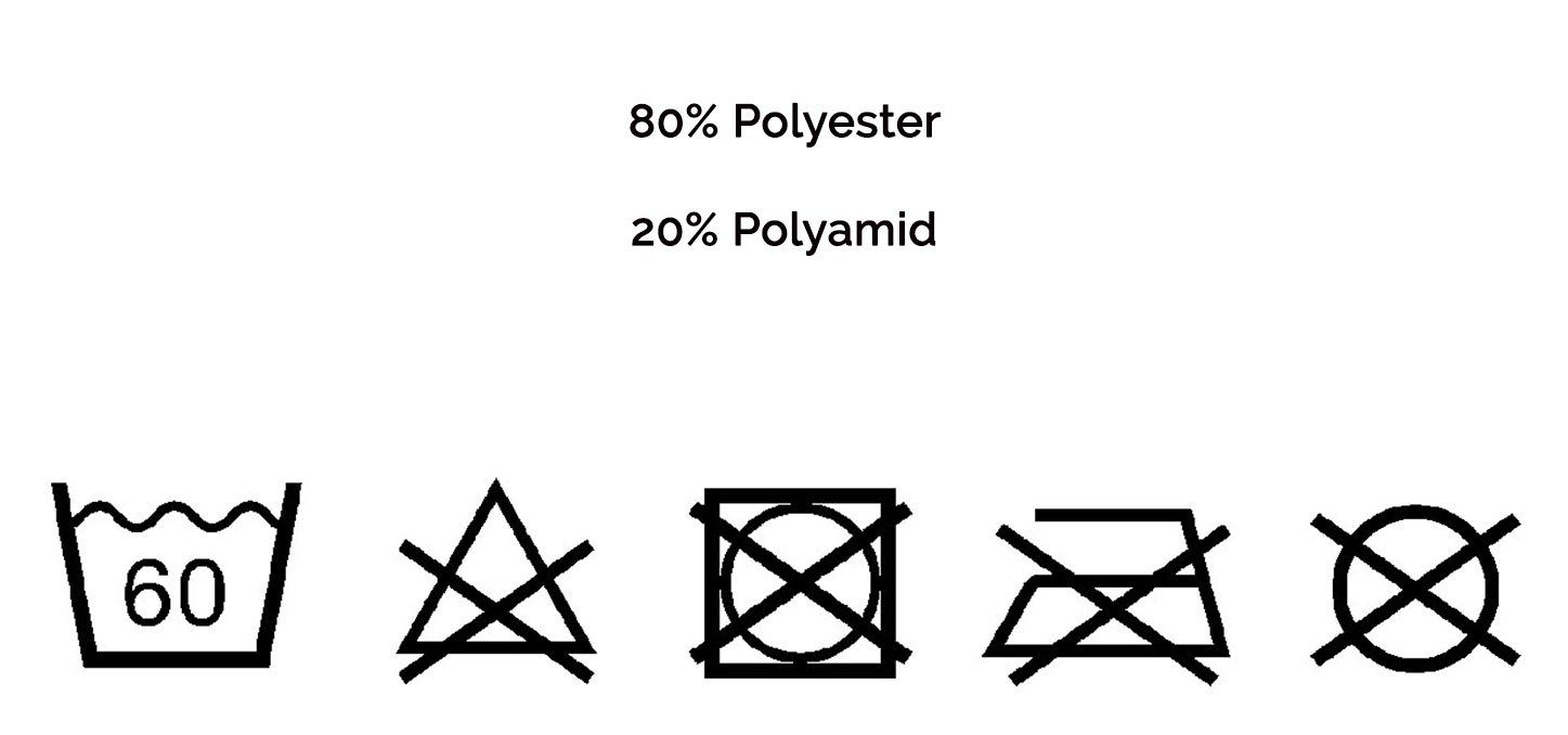 ZOLLNER Polyester, vom vielseitig 20% 65 cm, 10-tlg), 80% Hotelwäschespezialisten einsetzbar, Polyamid, Geschirrtuch, x (Spar-Set, 45