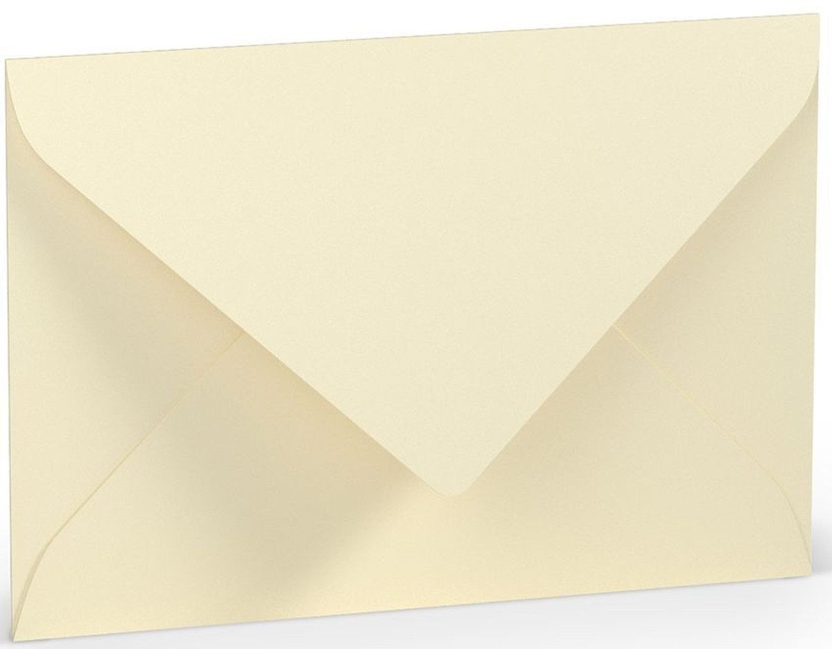 Rössler Briefumschlag Briefumschläge Coloretti VE=5 Stück B6 creme