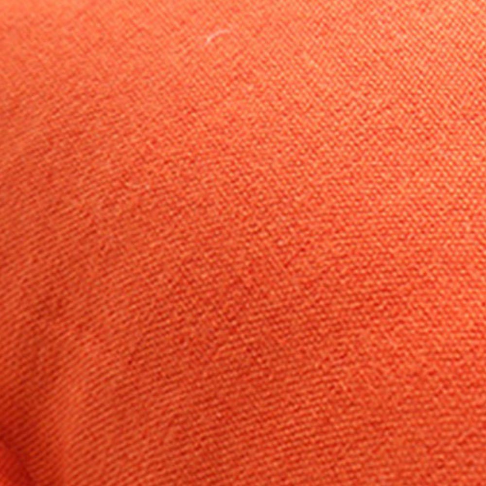 Reißverschluss FELIXLEO mit 45*45cm, Kissenbezüge Orange Kissenbezug Leinenoptik