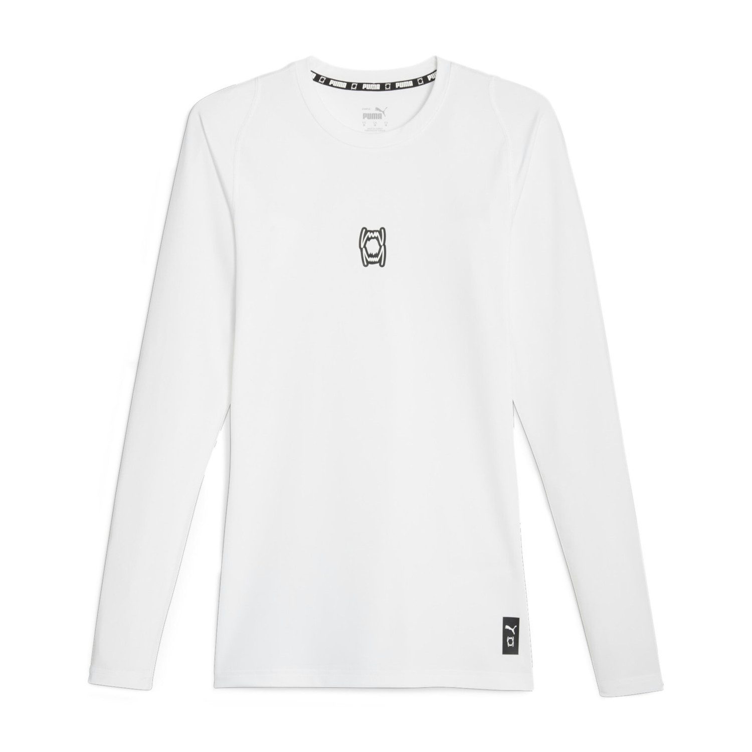 Langarmshirt Puma Herren Langarmshirt Hoops Team LS Top Baselayer 676632