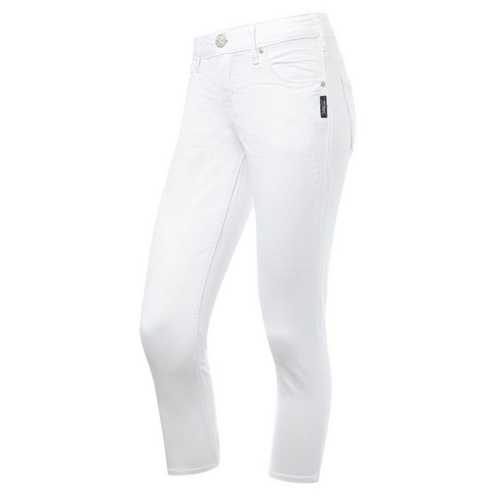 Silver Jeans 7/8-Jeans Jeans Suki capri curvy fit Jeans weiß