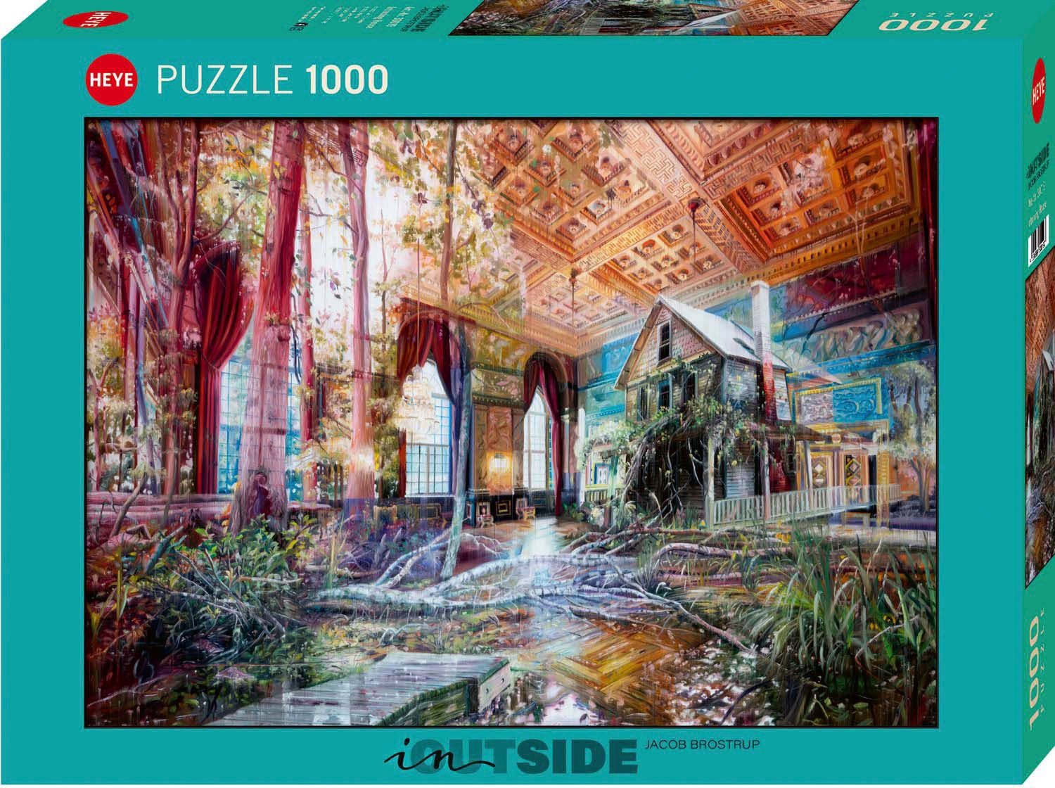 HEYE Puzzle Intruding House, 1000 Puzzleteile, Made in Germany