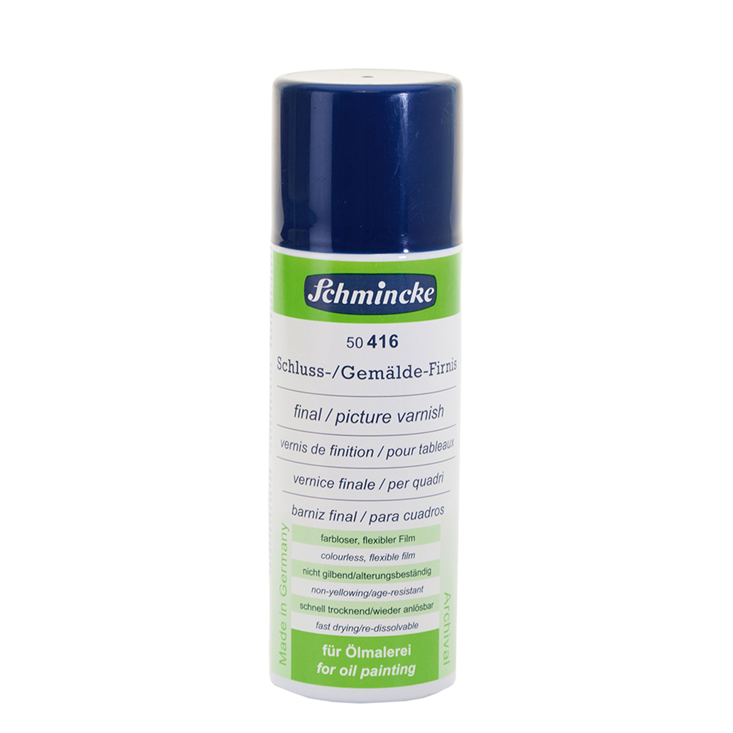 Schmincke Ölfarbe Schluss-Firnis AEROSPRAY - 300ml Öl Hilfsmittel 50 416 040