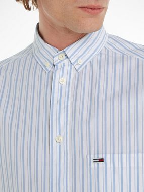 Tommy Jeans Langarmhemd TJM RLX STRIPE POPLIN SHIRT