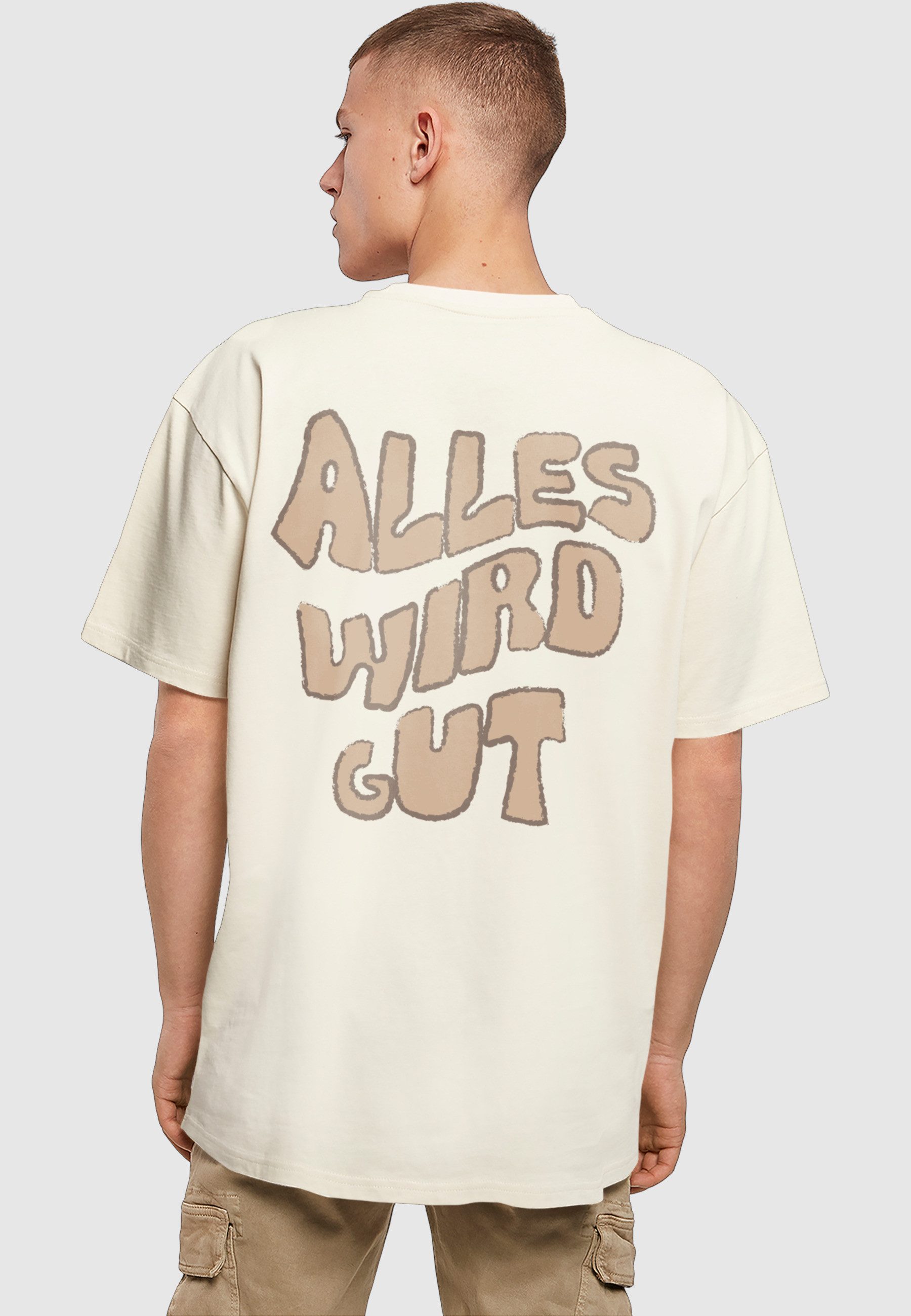Merchcode T-Shirt Merchcode Alles Wird Gut Heavy Oversized Tee (1-tlg)