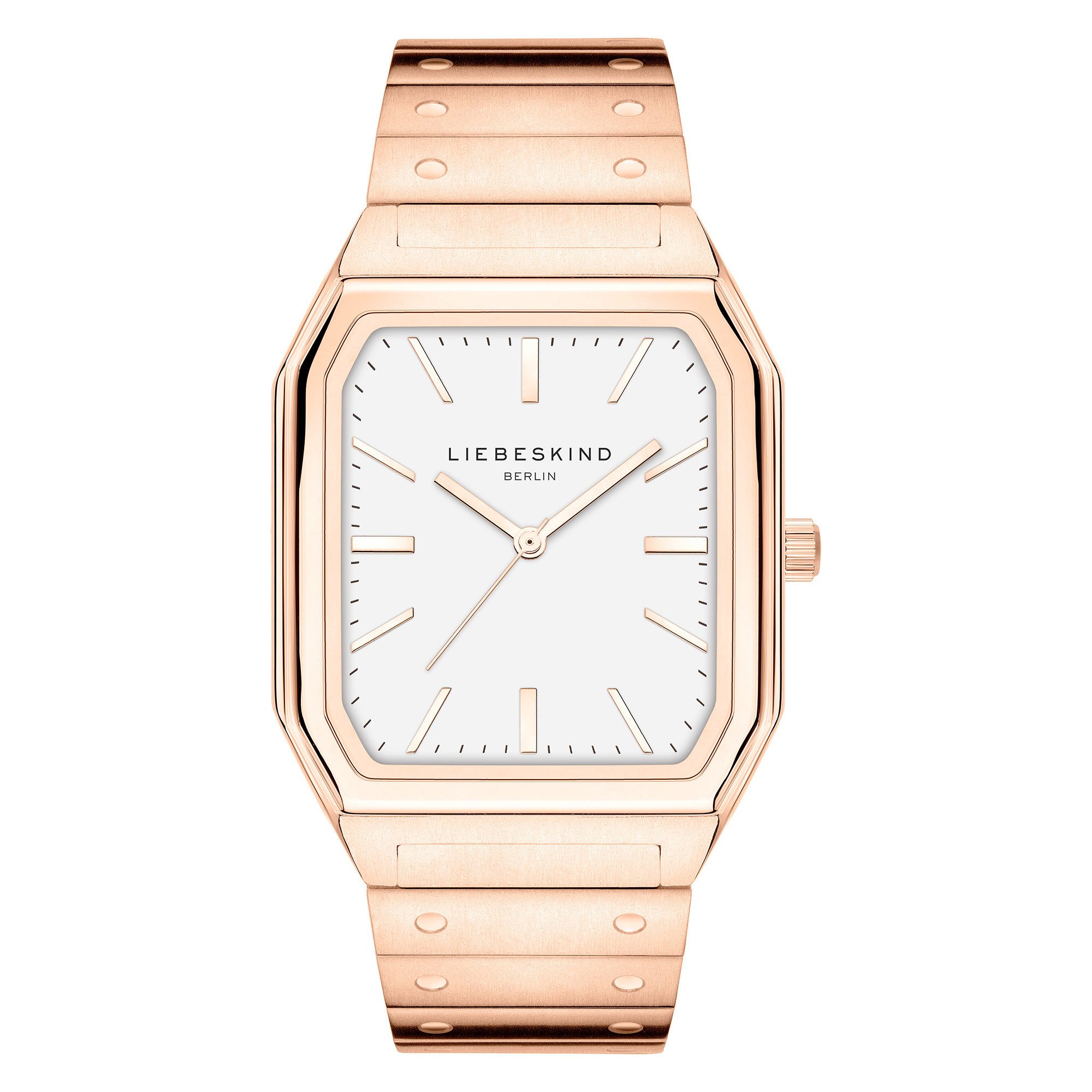 Liebeskind Berlin Quarzuhr The Modern Staple LT-0455-MQ, Armbanduhr, Damenuhr, Edelstahlarmband, analog
