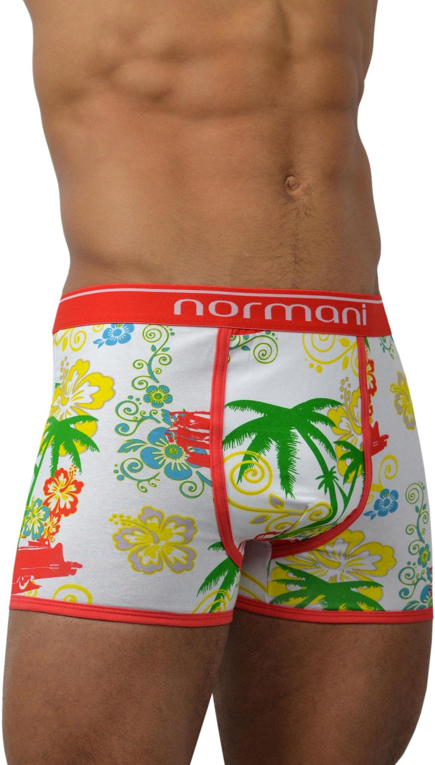 normani Retro Boxer 6 Stück Retro Boxershorts aus Baumwolle Unterhose aus atmungsaktiver Baumwolle – Bild 3 von 4