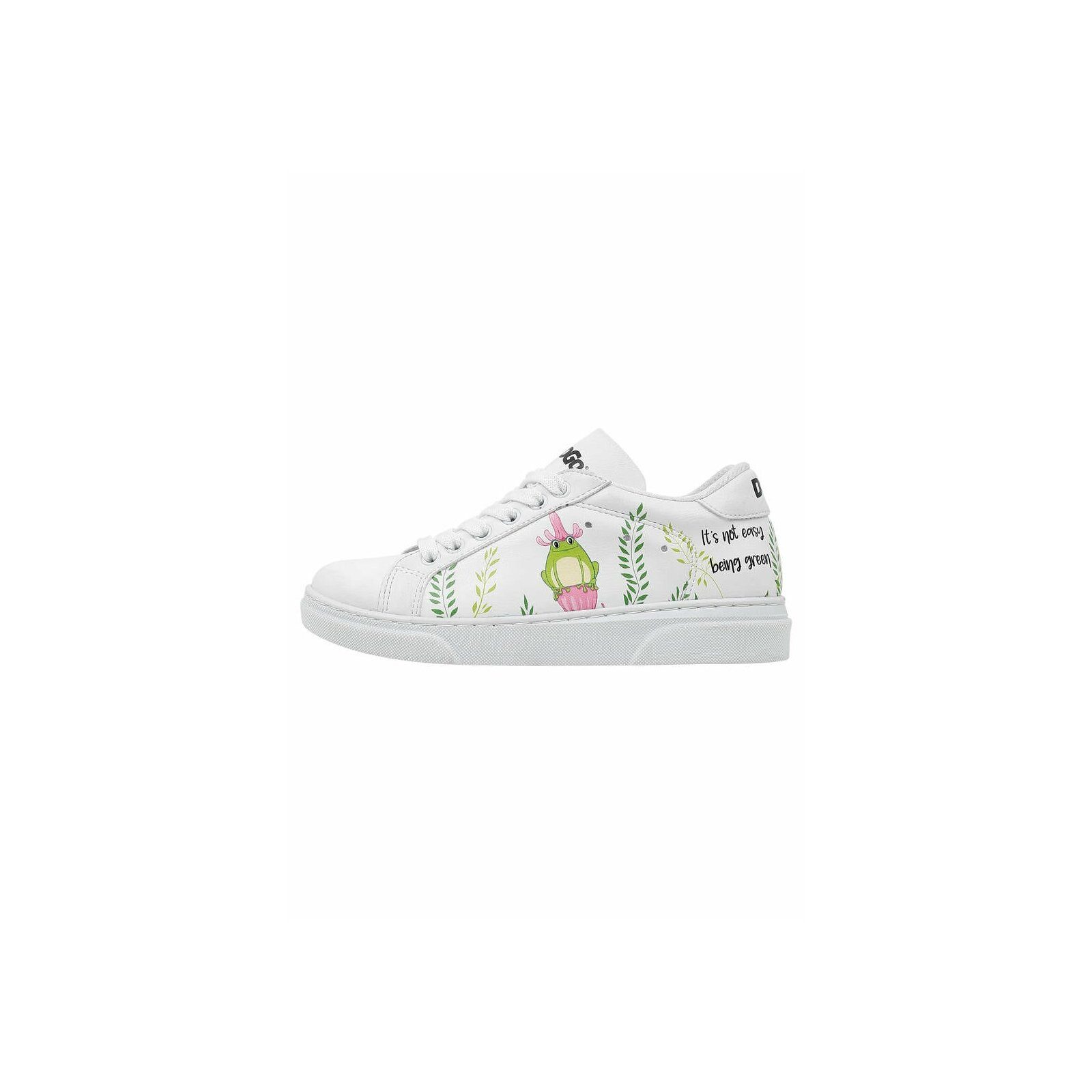 DOGO Ace Low-Top Sneaker Kids It's Not Easy Being Green Kinder Sneaker Handgefertigt