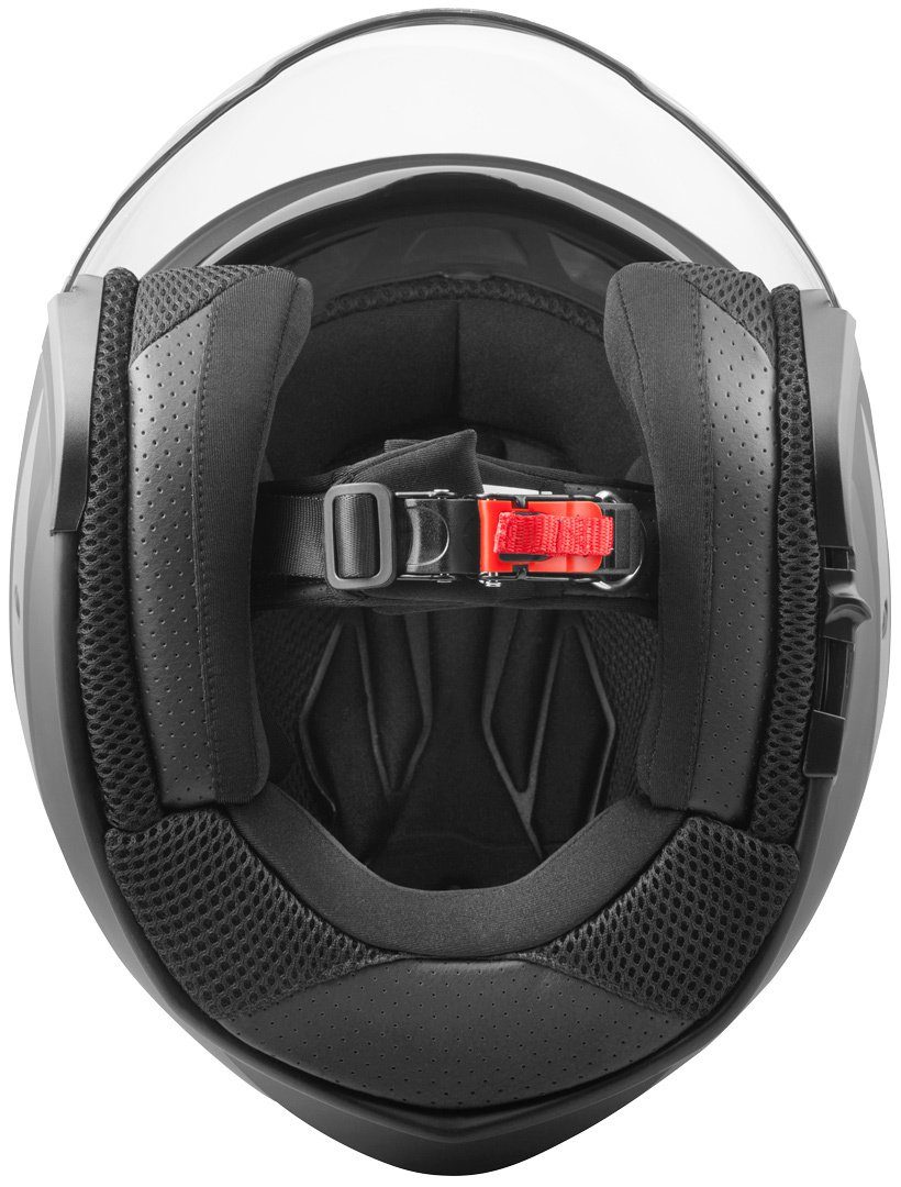 Bogotto Motorradhelm V586 Detri Jethelm, integriertes Sonnenvisier