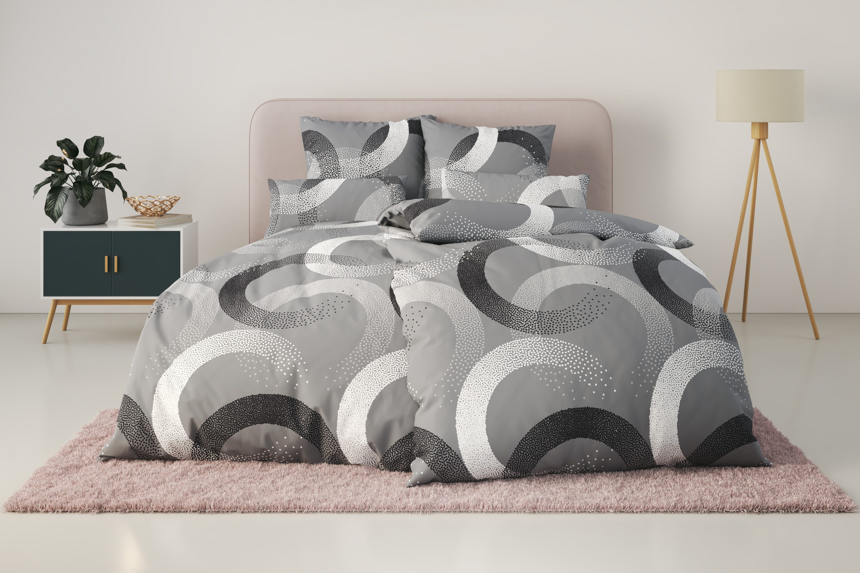 my home Bettwäsche Balisa, Linon, 2 günstig online kaufen