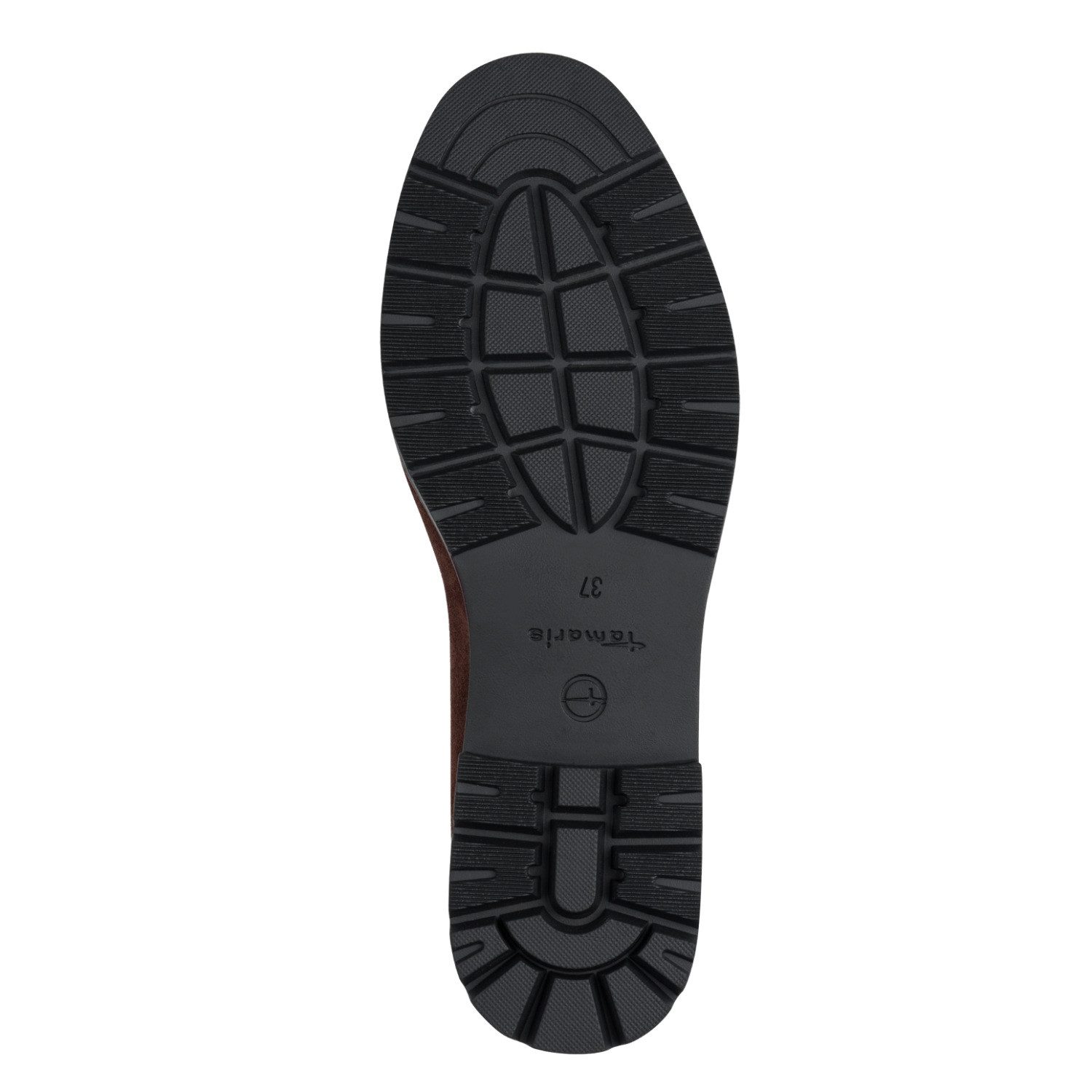 Tamaris Slipper Loafer, Schlupfschuh, Halbschuh mit modischer Zierkette
