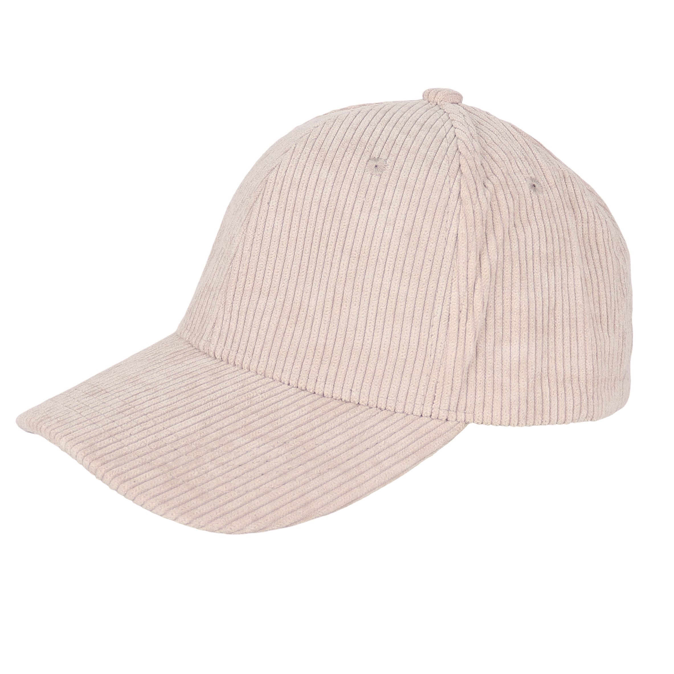 MIRROSI Baseball Cap Baseball Cap verstellbar – gefütterte Cappy aus Cor, ONESIZE (Innen gefüttert, ideal für Herbst & Winter) Einheitsgröße, Unisex, Damen Herren