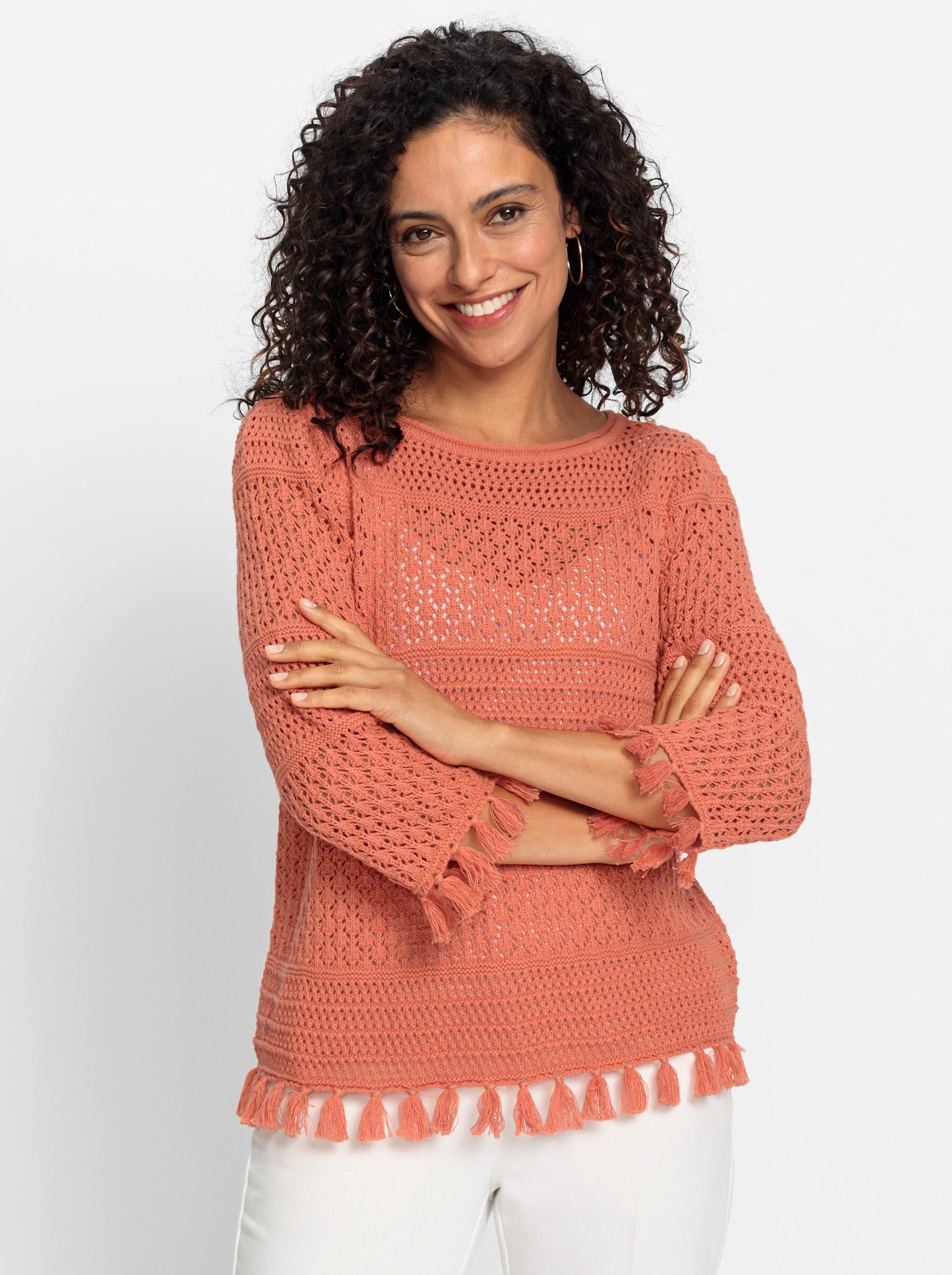 Strickpullover Ajourpullover