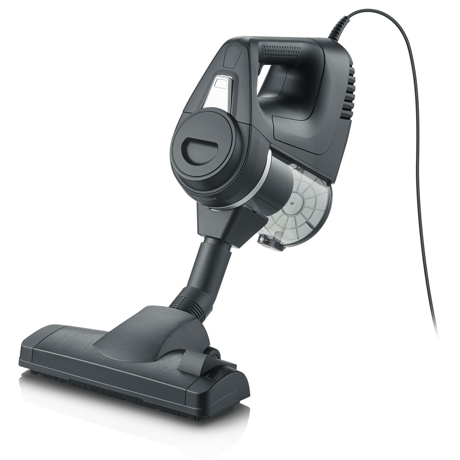 Severin Bodenstaubsauger CY 7080, Handstaubsauger mit Stiel, 600W, kabelgebunden, Beutel