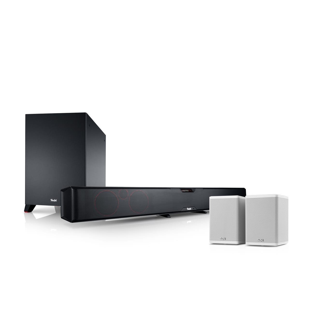 & Multiroom, Teufel Soundbar Bluetooth, Google Streaming) PRO W, Chromecast Musik built-in CINEBAR \