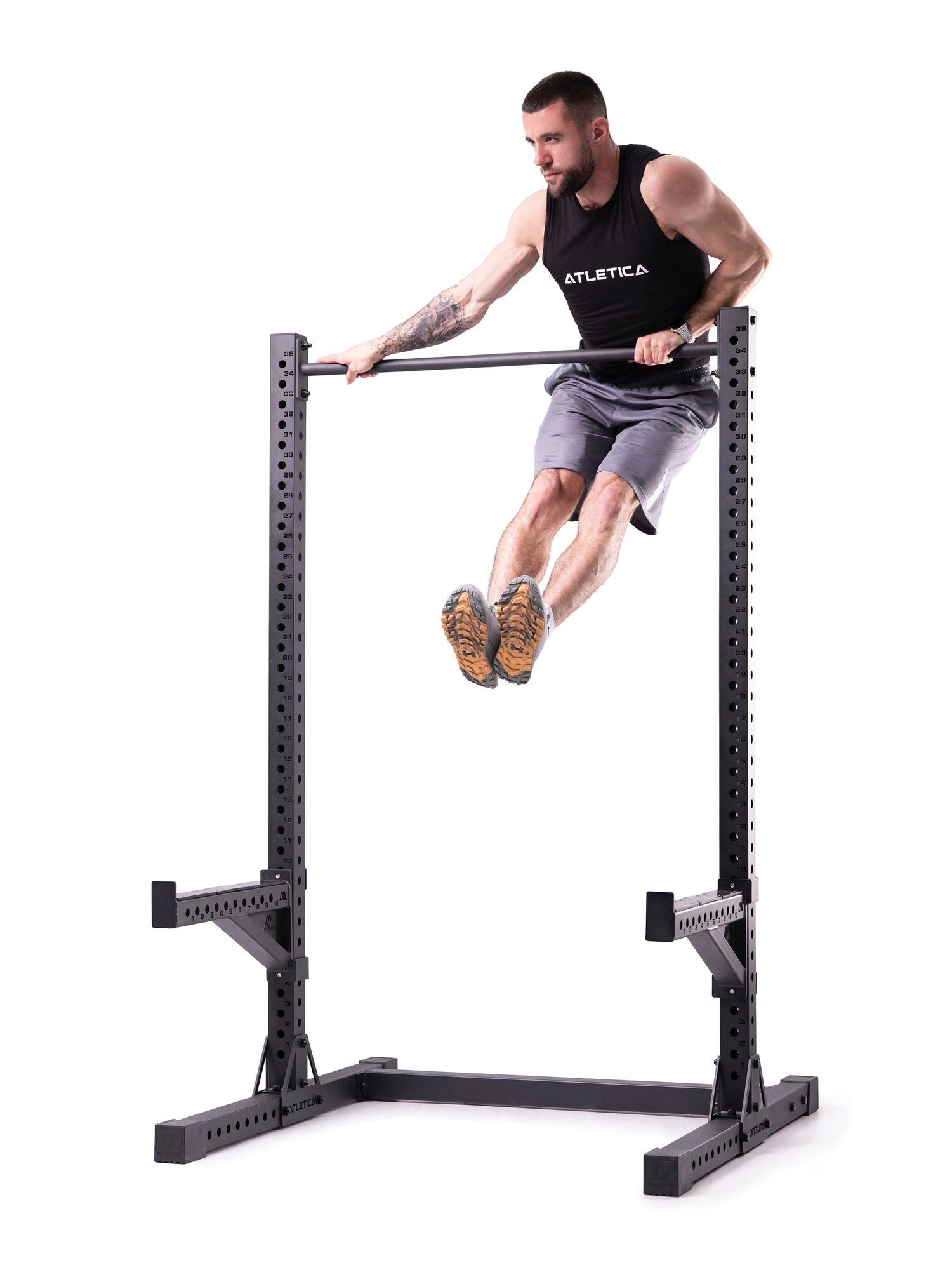 ATLETICA Power Rack R7 Squat Rack, in drei Höhenoptionen erhältlich