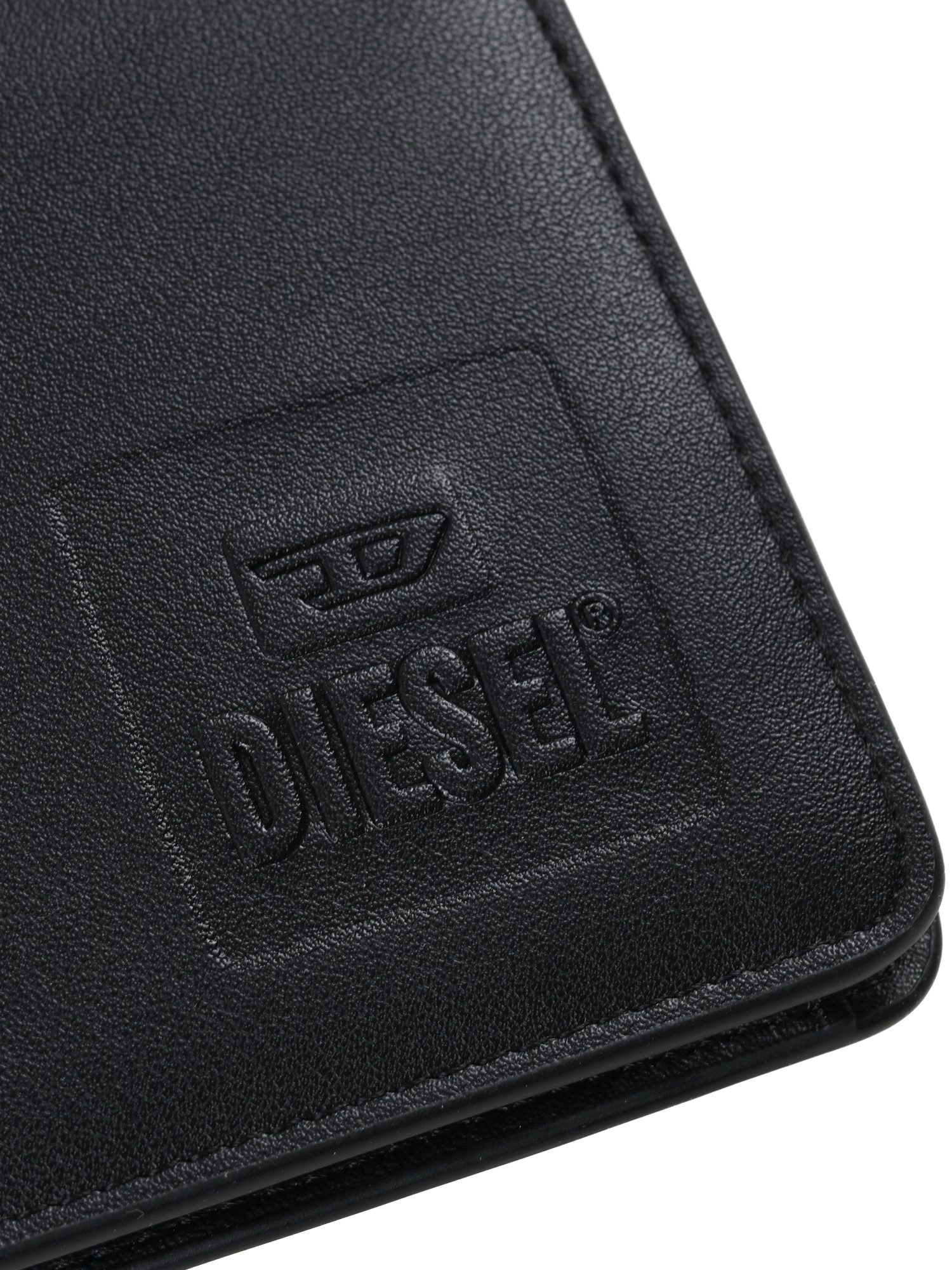 Diesel Geldbörse Kunstleder Geldbeutel mit Kleingeldfach - HISSU BI-FOLD COIN S – Bild 4 von 5