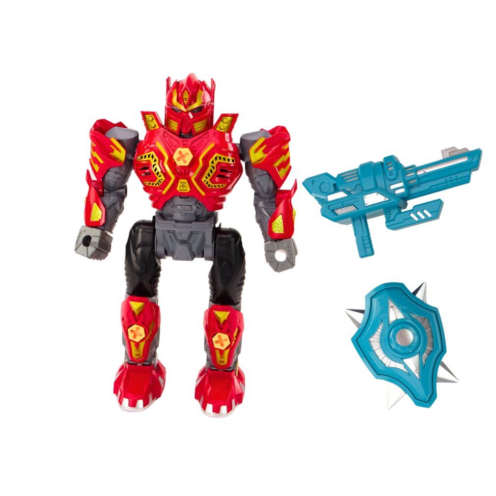 LEAN TOYS Spiel Robot Do Skr?cania Bro? Wiertarka ?rubokr?t ?wiat?a D?wi?k Czerwony