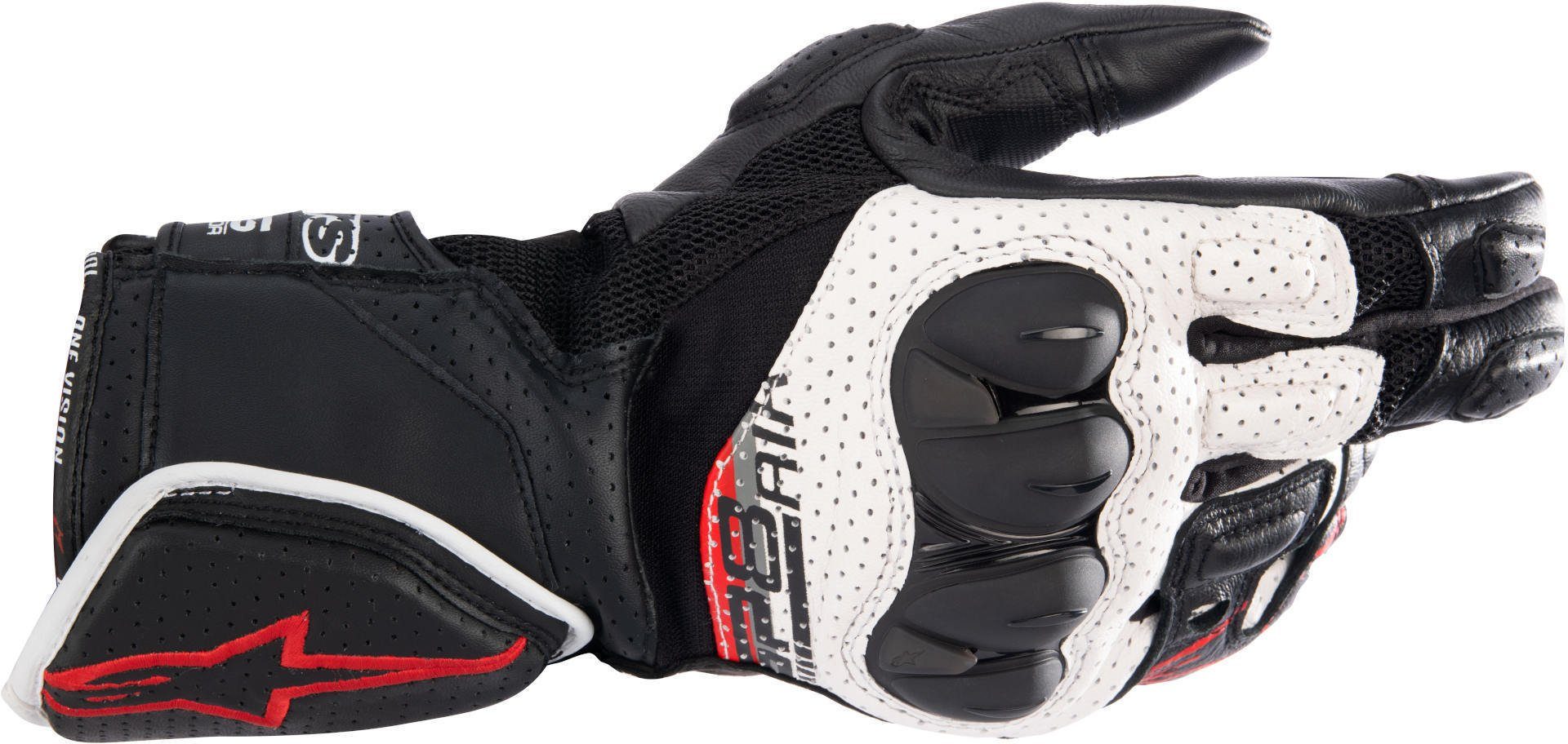 Air Black Motorradhandschuhe SP-8 Motorradhandschuhe Alpinestars