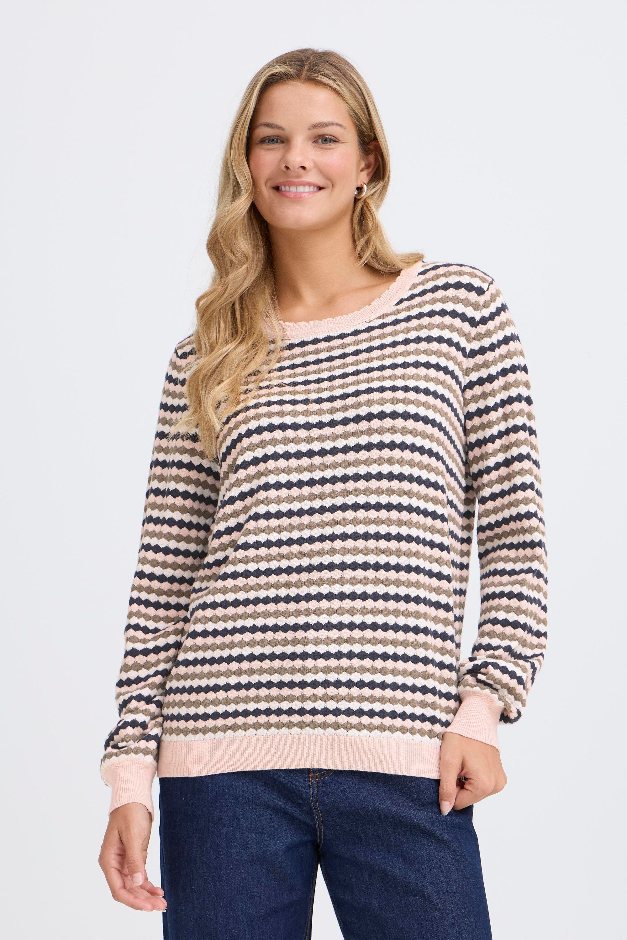 fransa Strickpullover Langarm FRCAIA