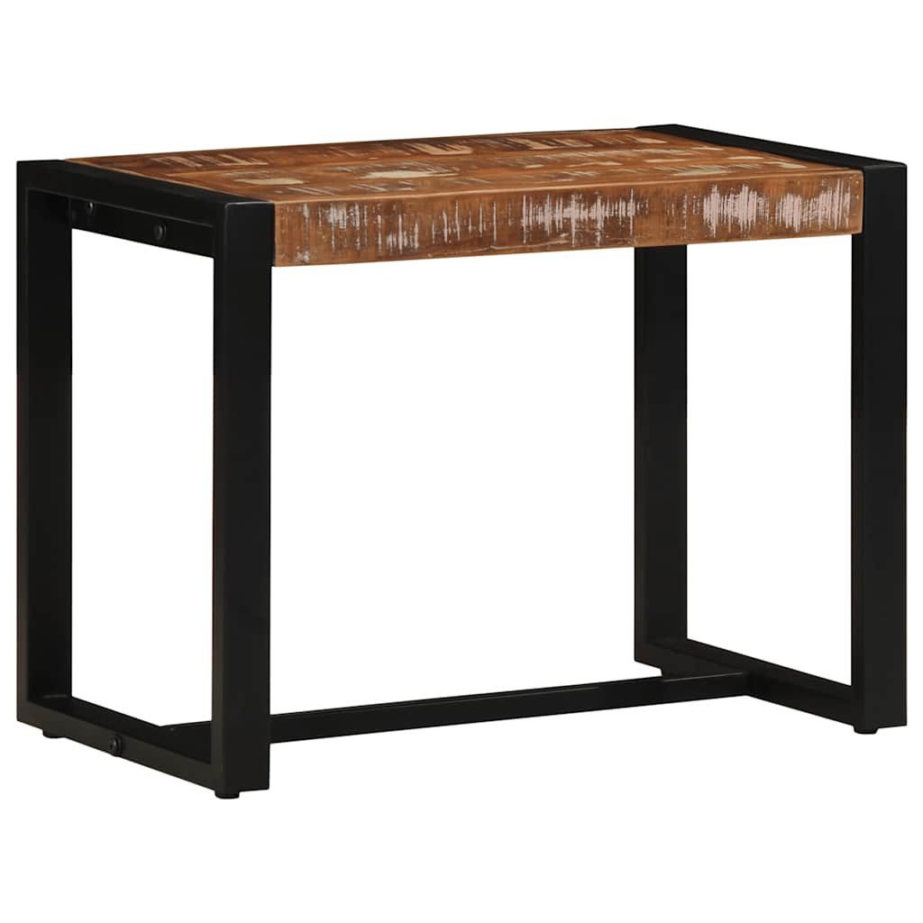 vidaXL Sitzbank Bank Mehrfarbig 60x35x45 cm Massivholz Altholz
